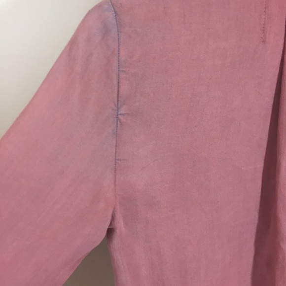 Bella Dahl Overdyed Split Back Button Down Sz XS - Picture 5 of 8